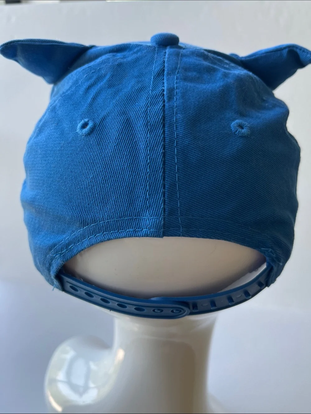 Sonic the Hedgehog 3D Big Face Ball Cap Embroidered Hat SnapBack 3D Ears NWOT